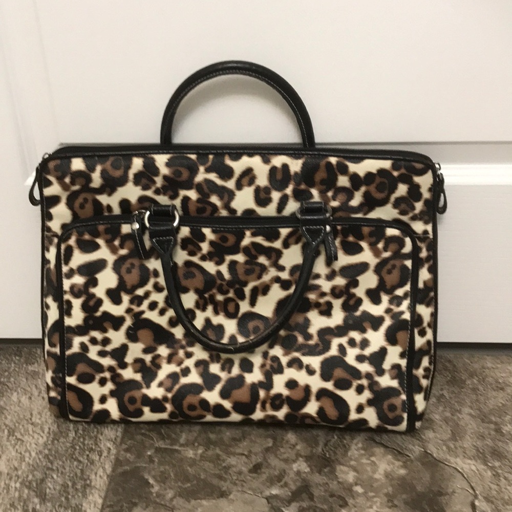 Leopard Print Travel Bag